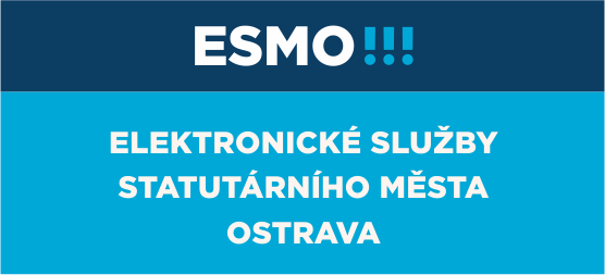 obrázek s nápisem Esmo - elektronické služby statutárního města Ostravy
