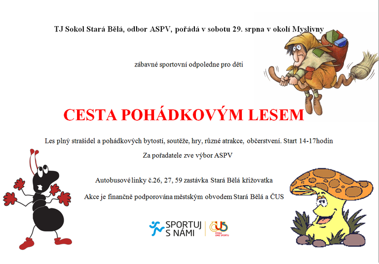 Cesta pohádkovým lesem