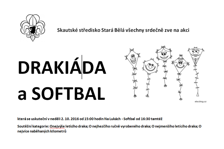 DRAKIÁDA a SOFTBAL