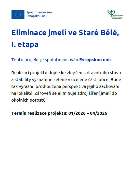 ELIMINACE JMELÍ