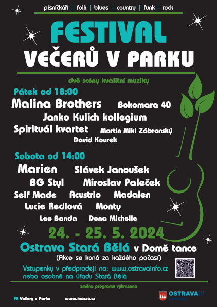 Festival večerů v parku
