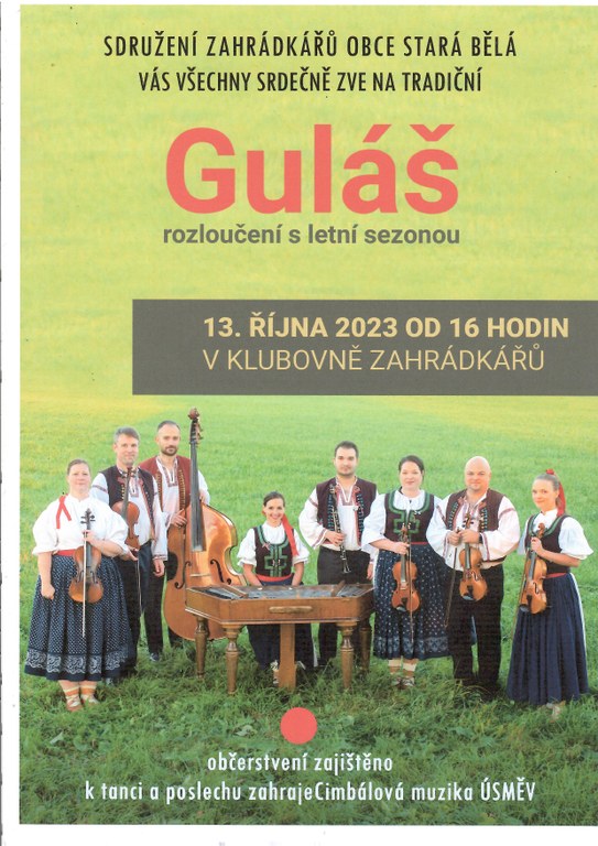Guláš - rozloučení s letní sezonou 