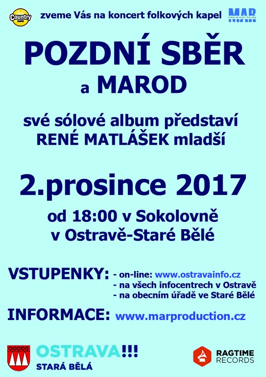 Pozvánka na koncert