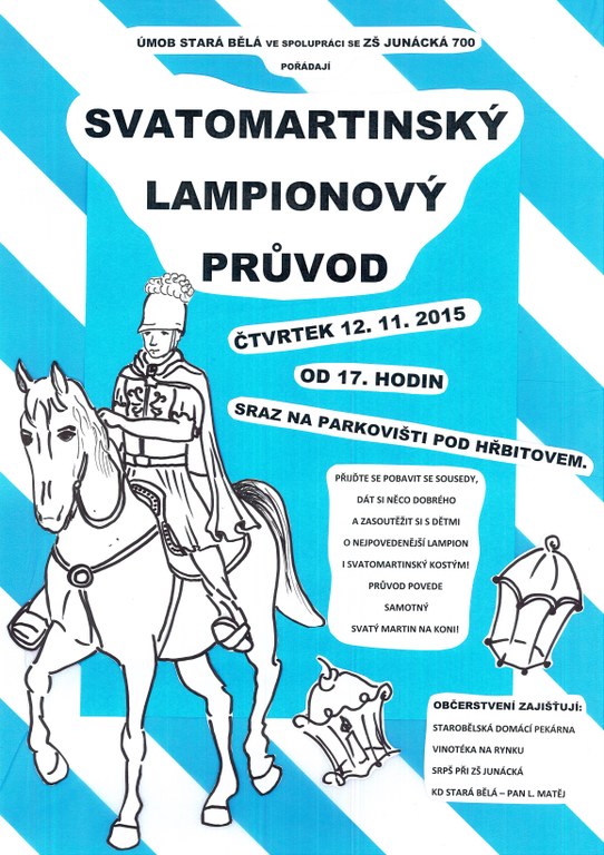 Svatomartinský lampionový průvod