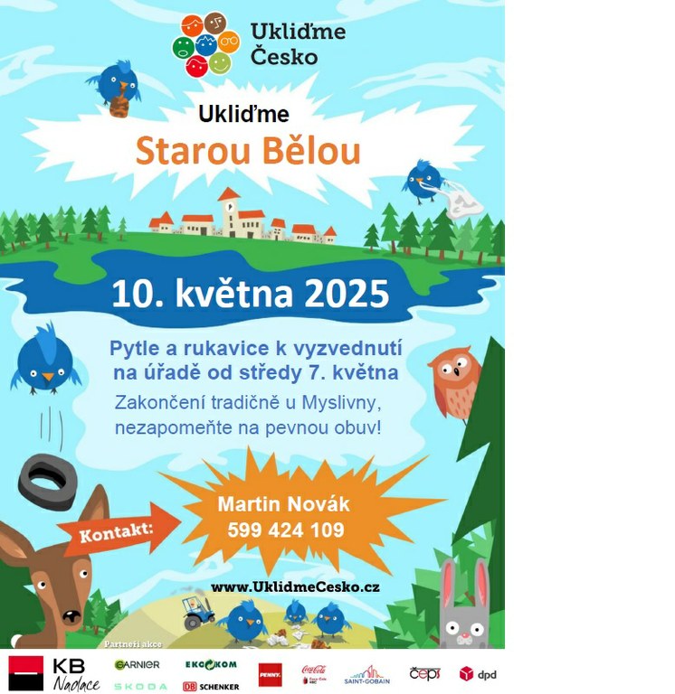 Ukliďme Starou Bělou
