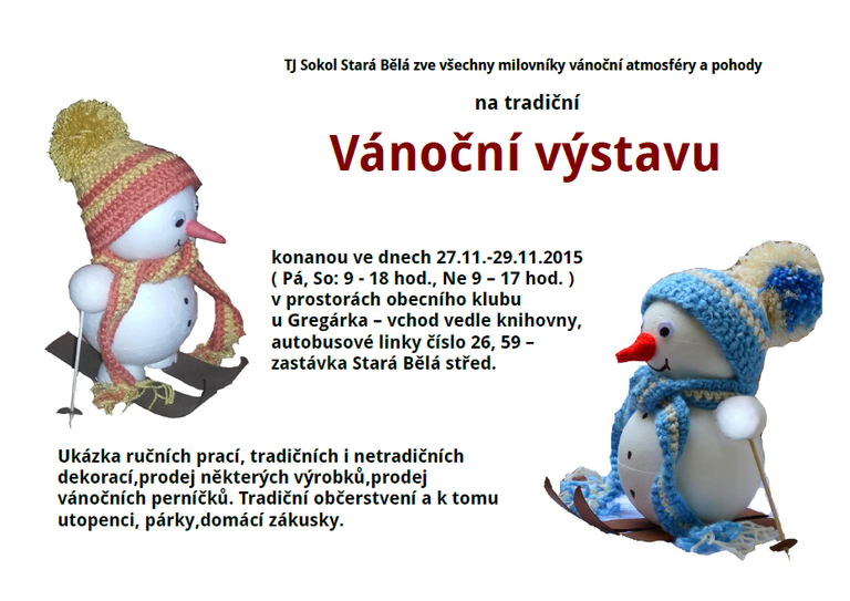 Vánoční výstava