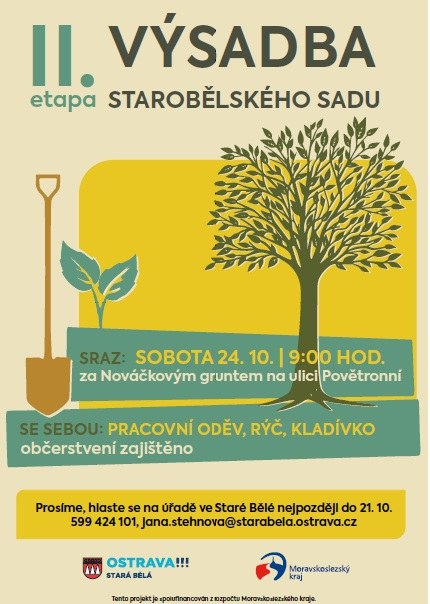Výsadba sadu II. etapa