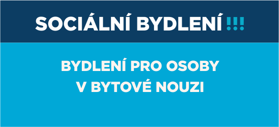 obrázek s textem sociální bydlení - bydlení pro osoby v bytové nouzi